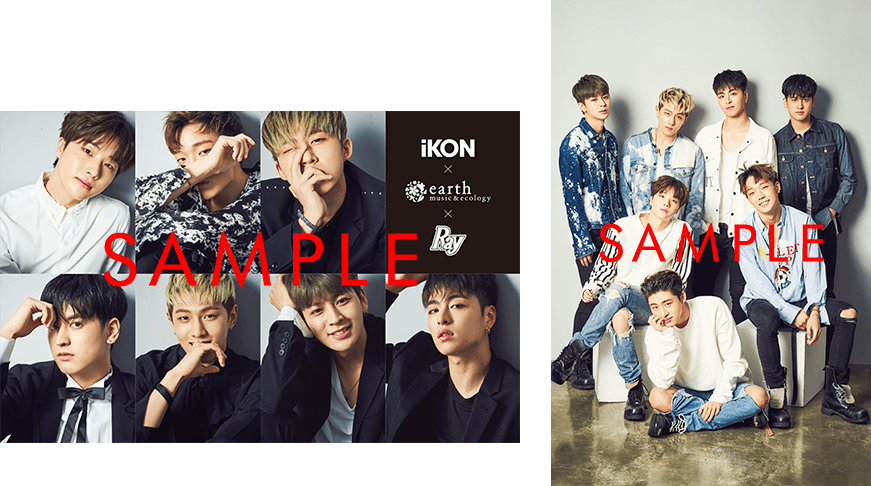 iKON × earth music&ecology × Ray