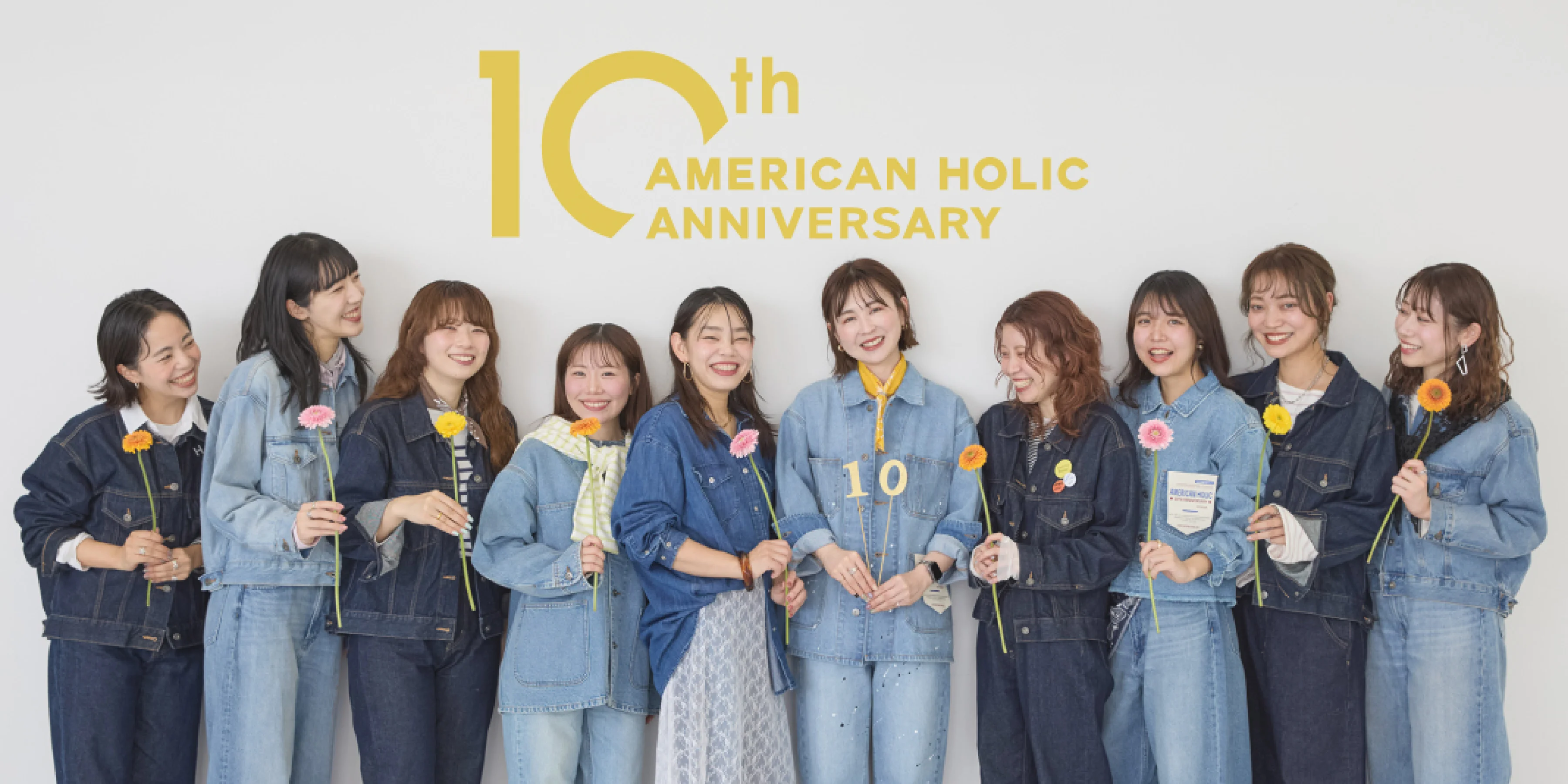 AMERICAN HOLIC 10th ANNIVERSARY CAMPAIGN