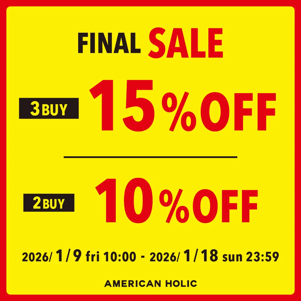 2025 AMERICAN HOLIC FINAL SALE