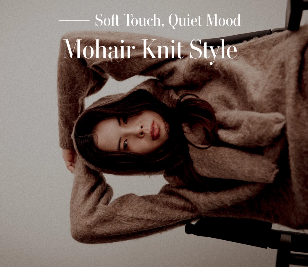 Mohair Knit Style