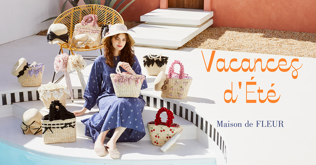n*8様 sundays best 別注 FLEUR [フルール] ハット Maison de FLEUR Summer Item Collection