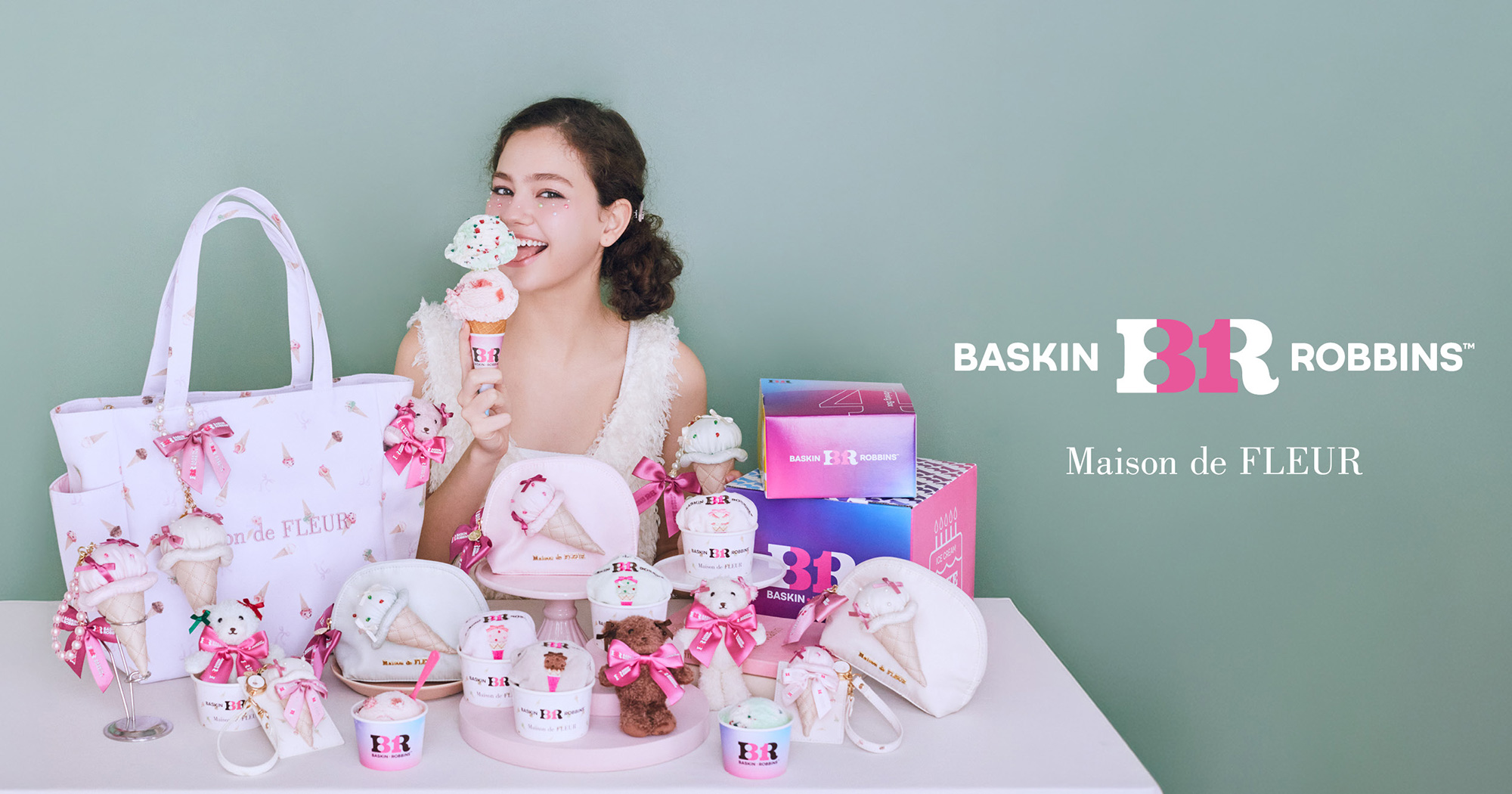 Maison de FLEUR × サーティワン アイスクリーム