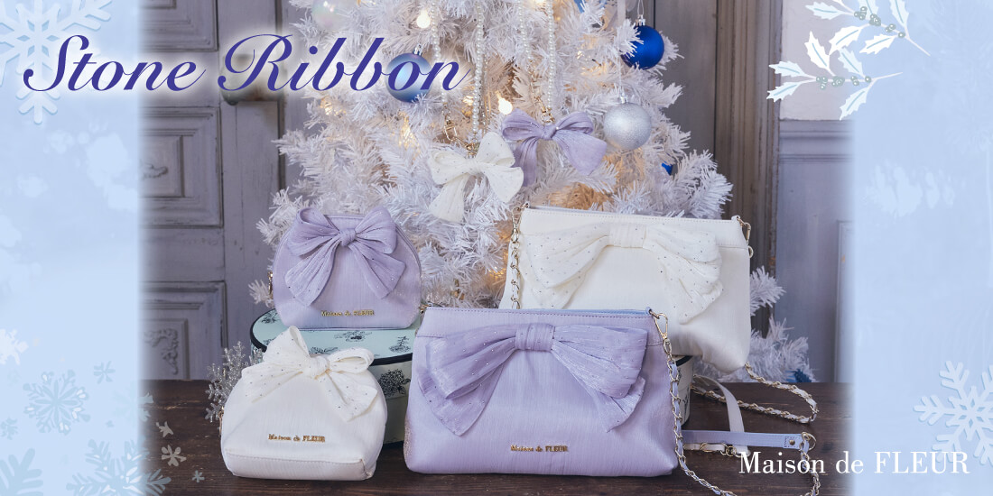 maisondefleurリボンフラワー柄 3点セット M05091AW02007_fw_thumbM.jpg