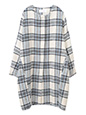 シャギーノーカラーコート | 14度 服装