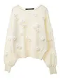 3Dフラワーニット | 17度 服装