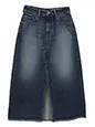 デニムAラインスカート | 17度 服装