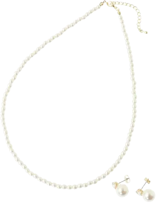 PIERCE & NECKLACE SET