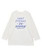 手書き風ロゴロングTシャツ | 17度 服装
