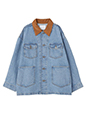コーデュロイカラーデニムジャケット ｜気温20度の服装はコレ！最高/最低20度別のおすすめコーデ【2026年最新】｜ストライプクラブ