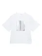 ロゴ箔プリントTシャツ | 20度 服装