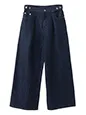ラメデニム タックパンツ | 20度 服装