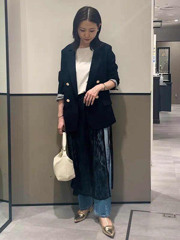 デニム×ジャケットで余裕ある大人のカジュアルスタイルに | 23度 服装