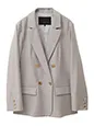 金釦テーラードジャケット | 23度 服装