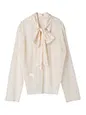2WAYボウタイブラウス | 23度 服装