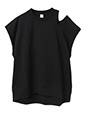 スムースショルダースリットプルオーバー | 26度服装