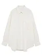 シアーボイルオーバーシルエットシャツ | 28度服装