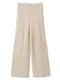 レース編みニットパンツ | 28度服装