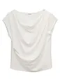 ドレープオフショルフレンチ袖Tシャツ | 28度服装