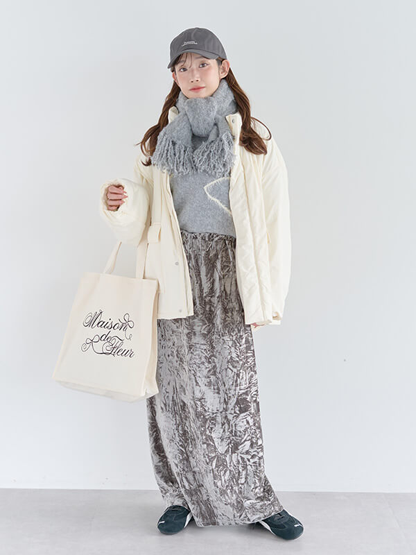 クロス結び|マフラー巻き方