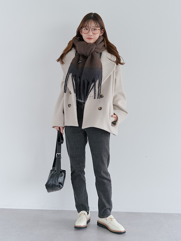 ボリューム巻き|マフラー巻き方