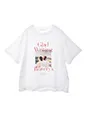 プリントボックスTシャツ | シアーシャツ