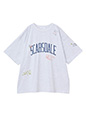 総柄ロゴTシャツ | 夏コーデレディース