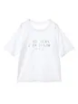 箔プリントフェミニンロゴTシャツ | Tシャツ コーデ