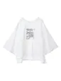 UVカット箔プリントロゴTee | Tシャツ コーデ