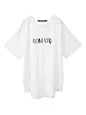 UVカットスタッズMIXロゴTee | Tシャツ コーデ