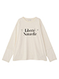 袖レースドッキング長袖ロゴTシャツ |【2026最新】冬服レディースコーデ14選 大人女子へのおすすめ冬スタイル|ストライプクラブ