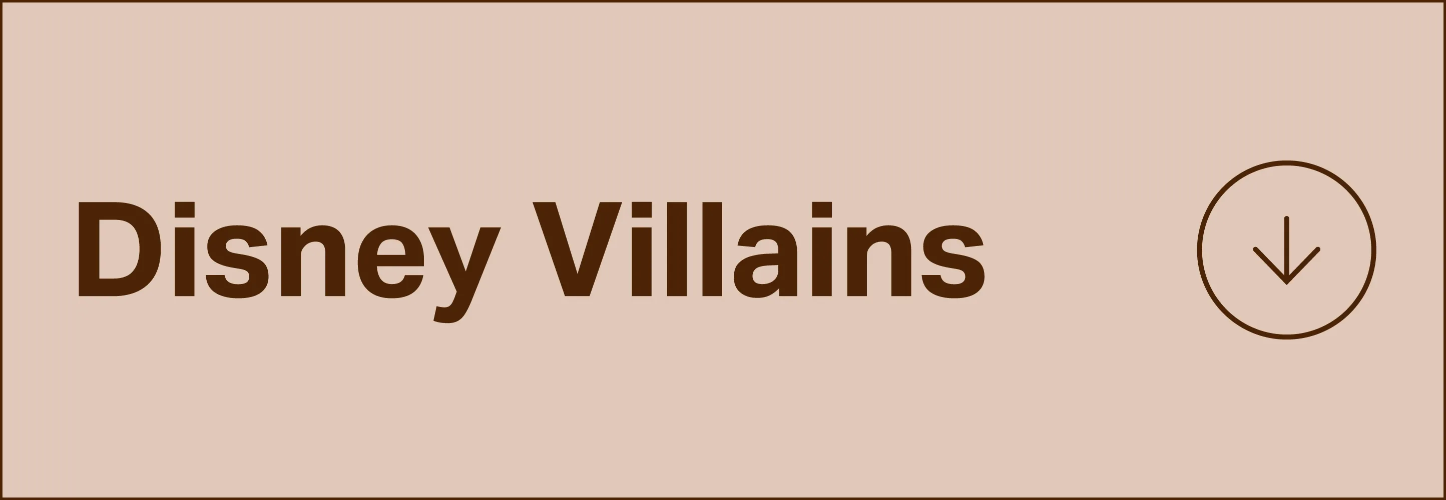 Disney Villains