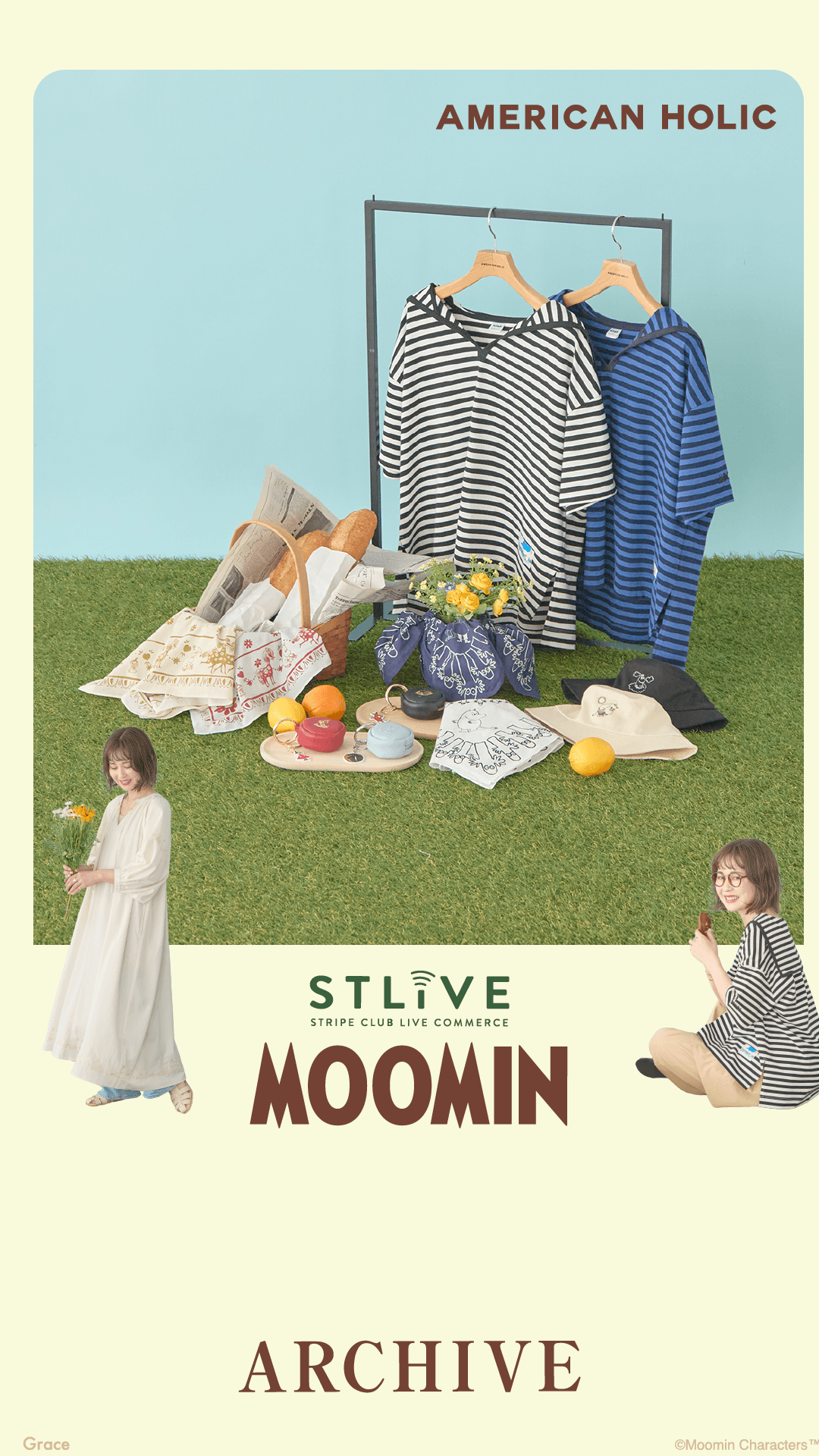 【AMERICAN HOLIC】MOOMINコラボレーションアイテムご紹介