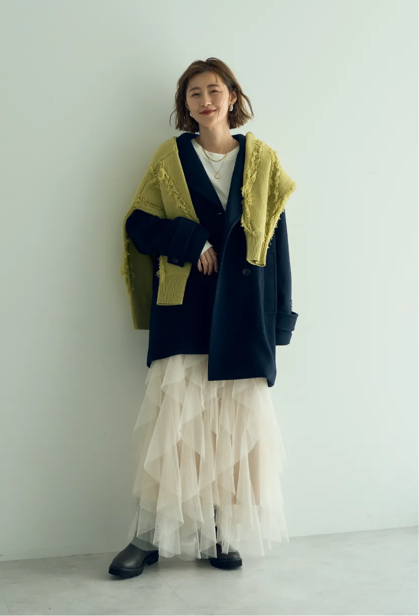 pea coatの画像