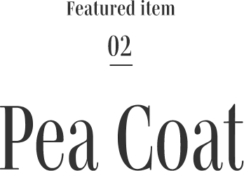 featured item02 pea coat