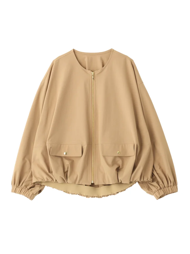 [撥水]バルーンブルゾン