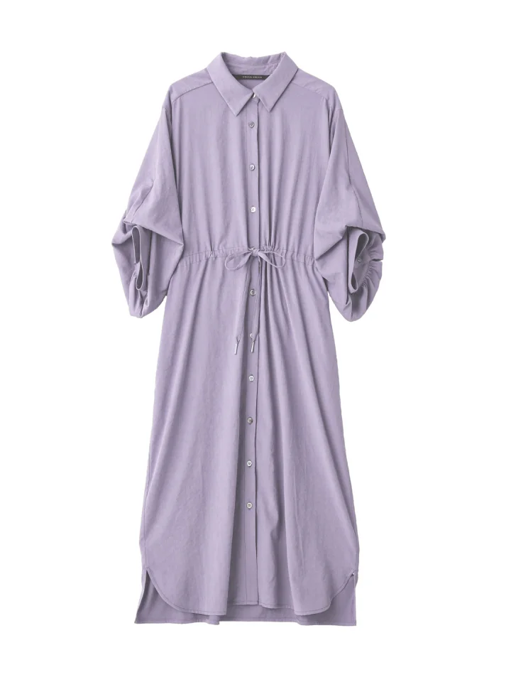 UVカット2way袖バルーンワンピース