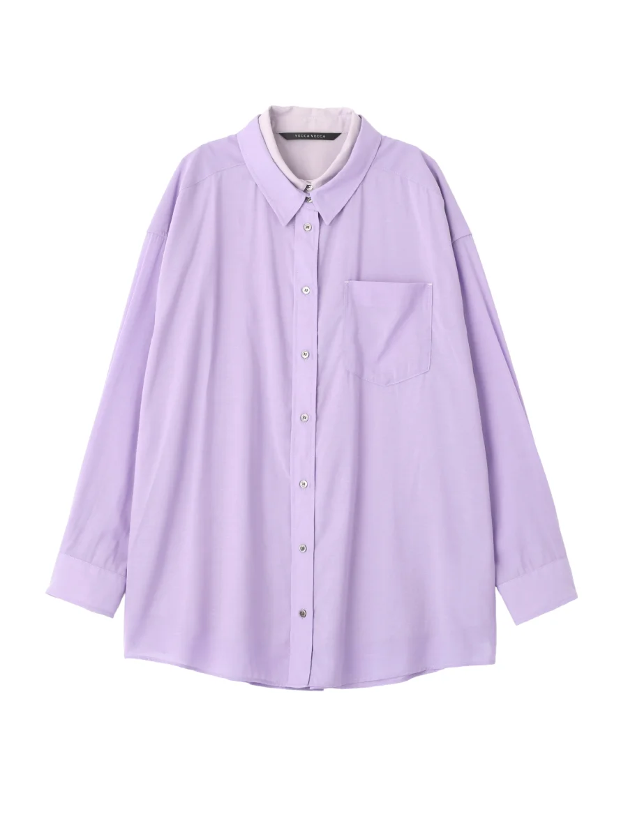 シアーレイヤードシャツ