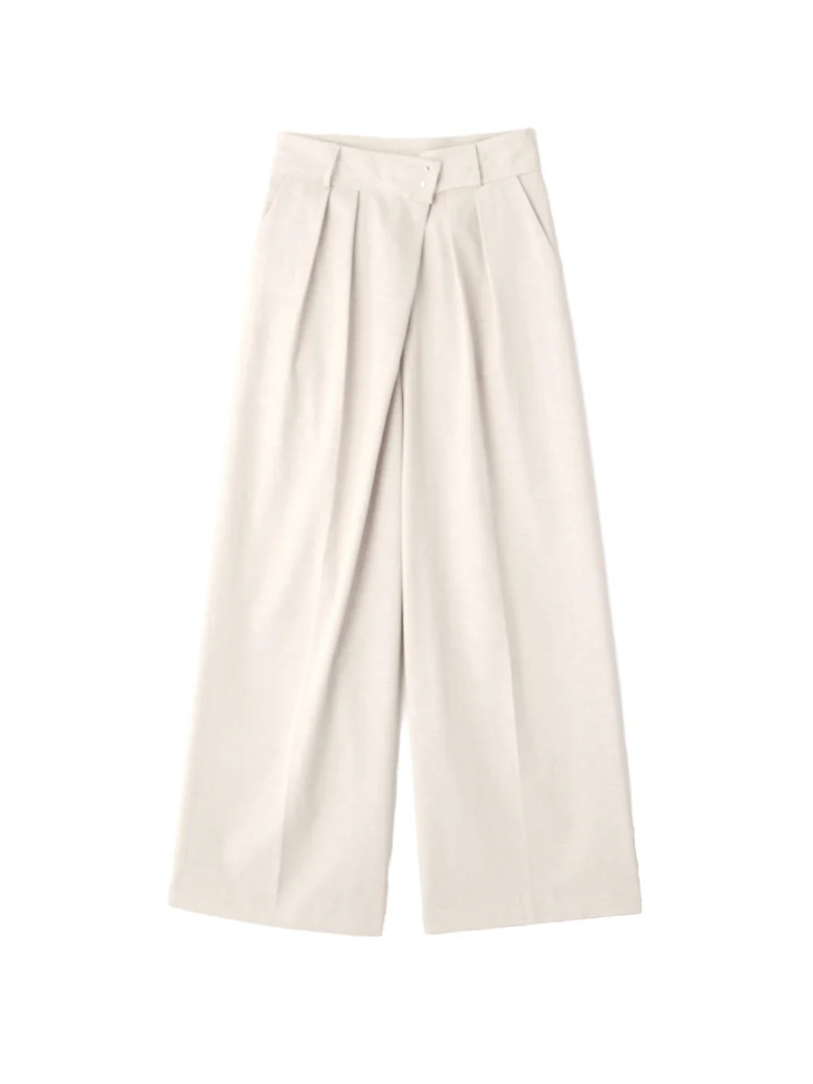 メタルホックワイドパンツ