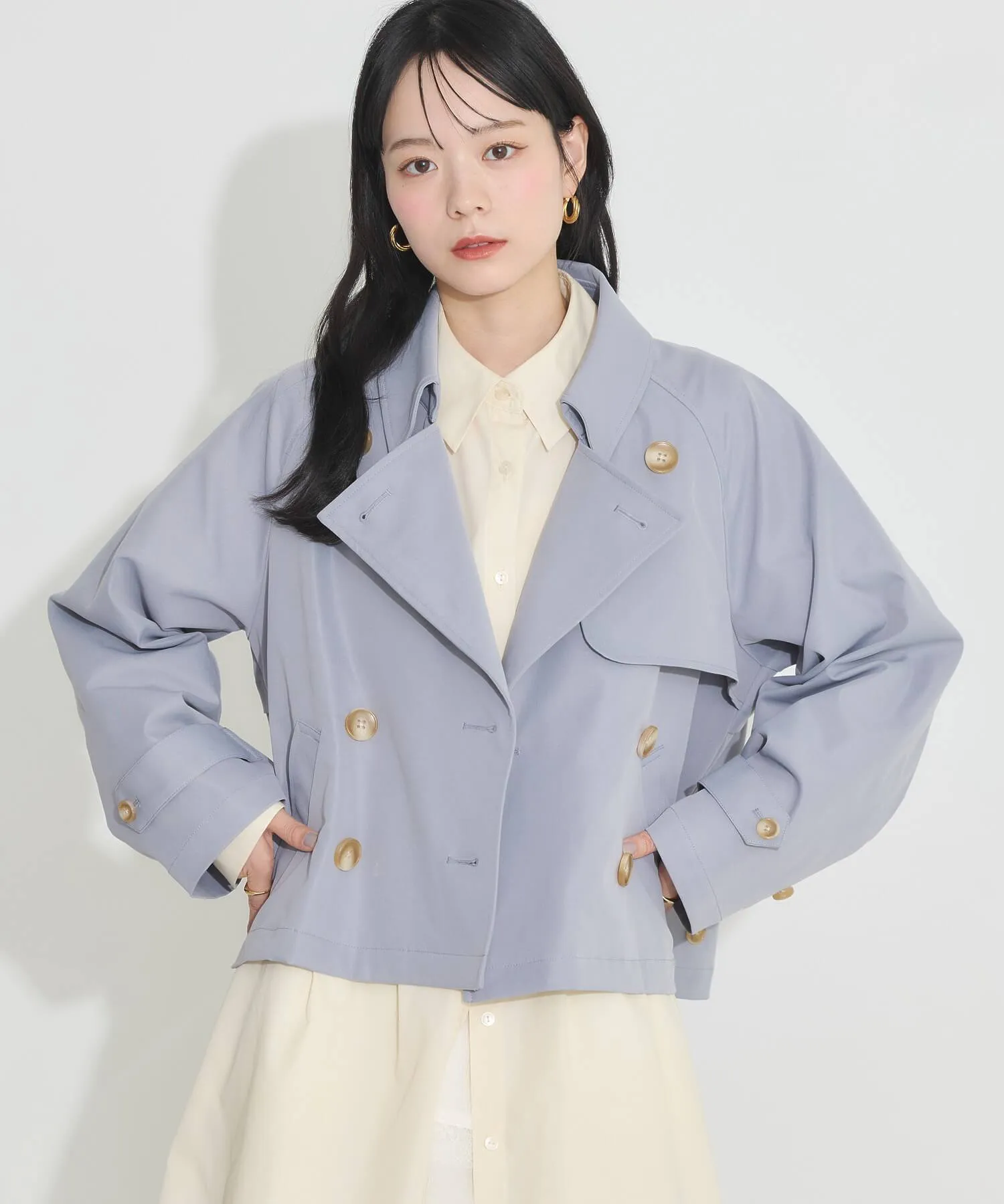 ショートトレンチコート | PRE ORDER 10%OFF Campaign