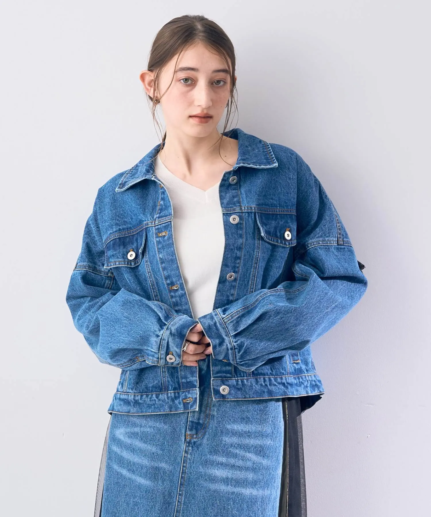 フリンジデニムジャケット | PRE ORDER 10%OFF Campaign