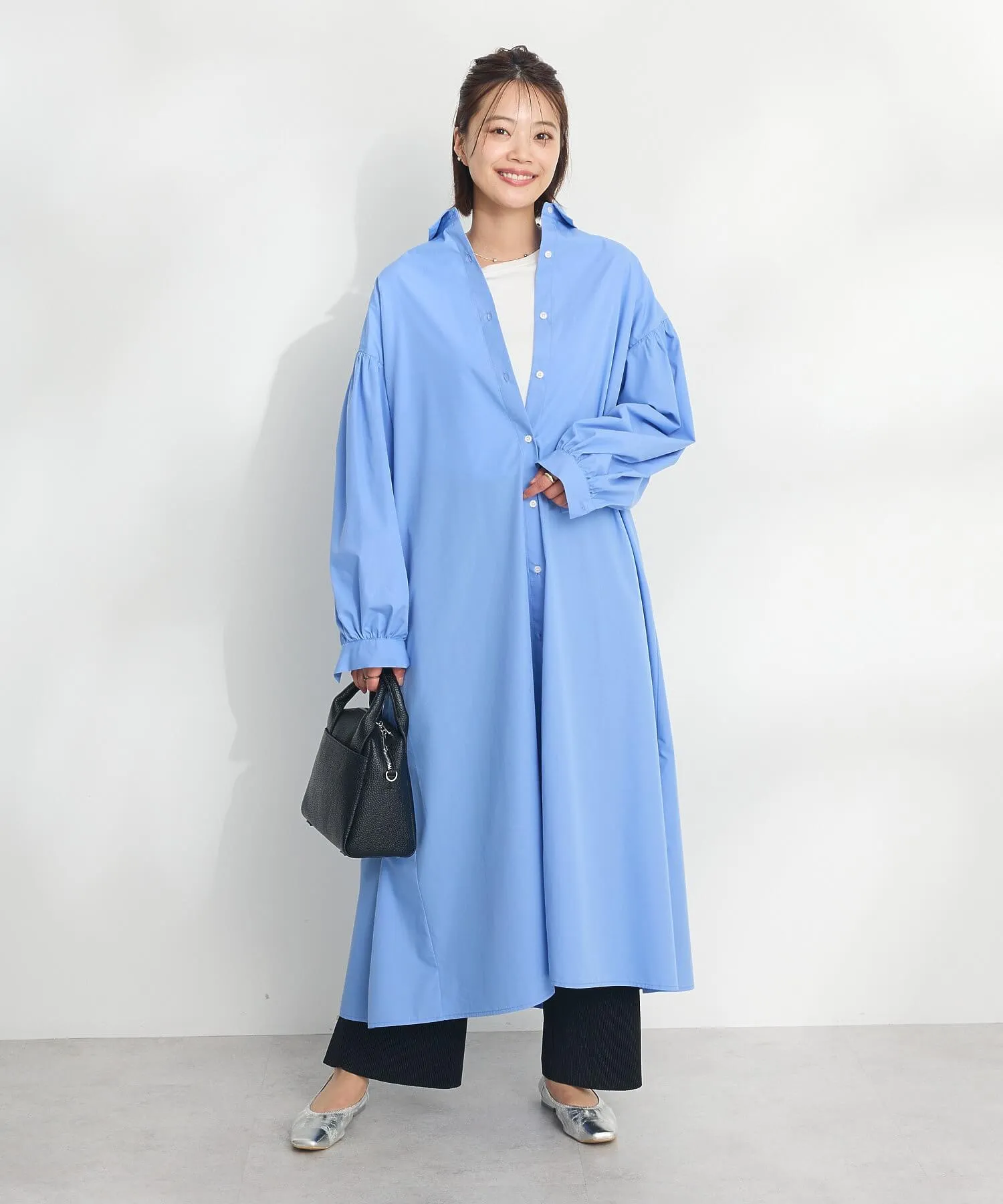シワ軽減/イージーケアシャツワンピース | PRE ORDER 10%OFF Campaign