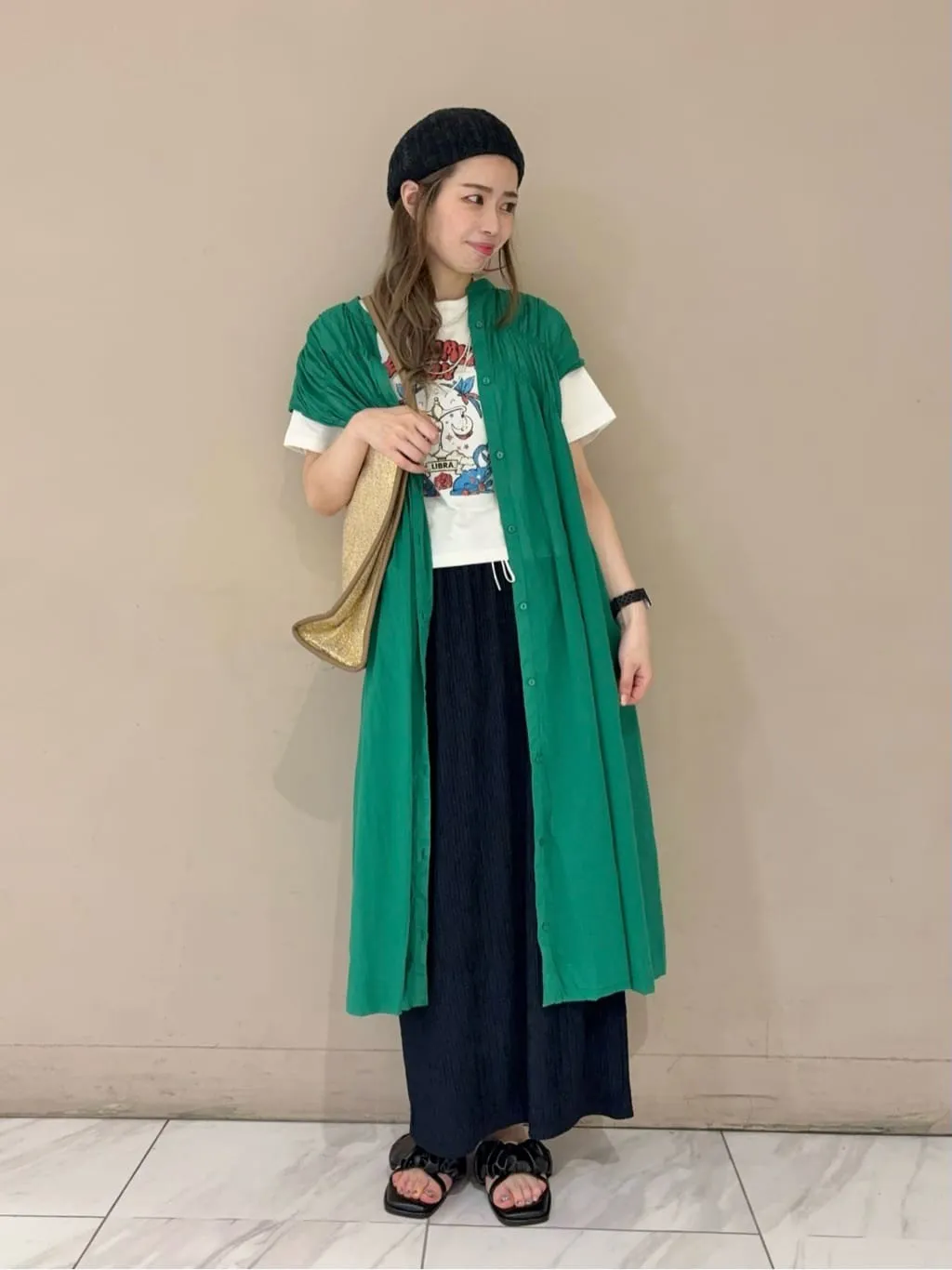 人気スタッフsumiが着こなすSHIRT STYLING