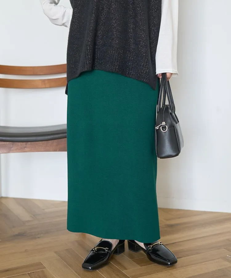 バイパチ総針ニットタイトスカート