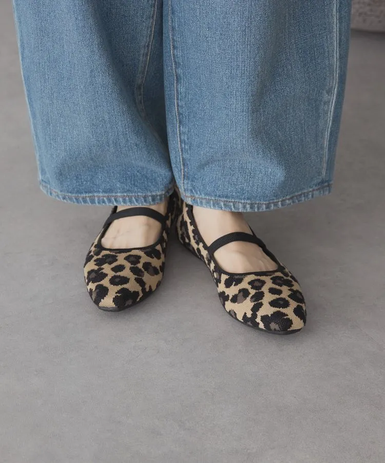 ニットメリージェーンパンプス