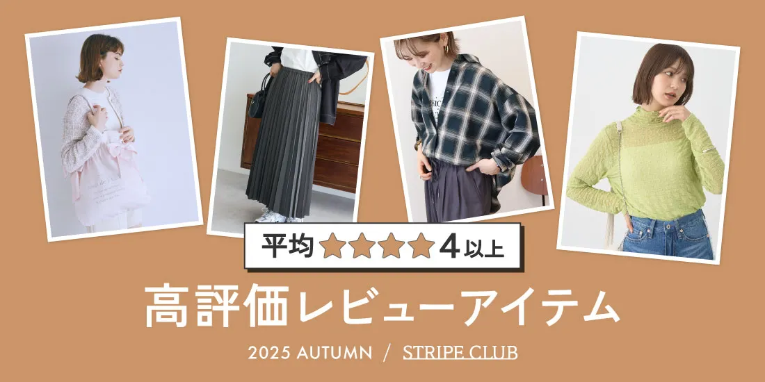 レビュー高評価アイテム