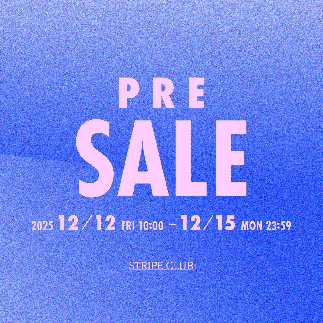 2025-2026冬 プレセール