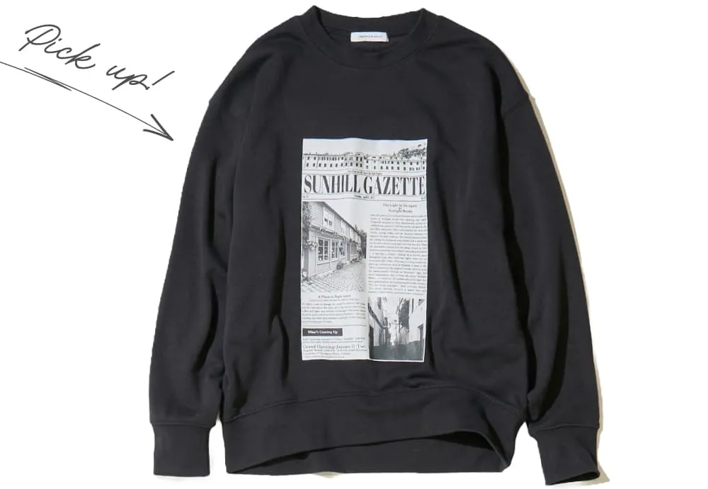 News paperスウェット