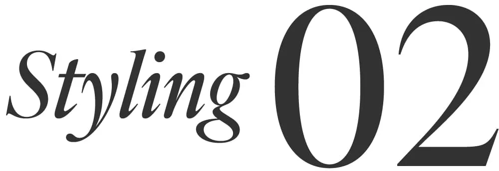 ボトムスで簡単スタイルチェンジ