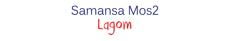 Samansa Mos2 Lagom ロゴ