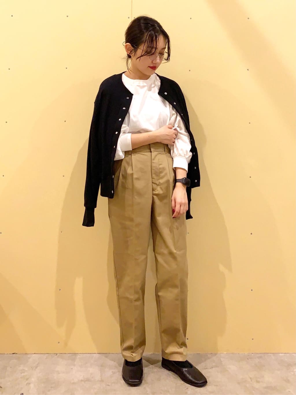 コンパクトカーディガン&半袖ニット ベージュ （VIS(ビス  